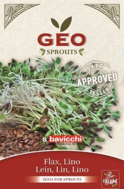 Bio Keimsprossen "Lein", 80 G