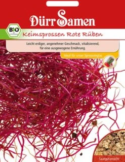 BIO-Keimsprossen Rote Rüben