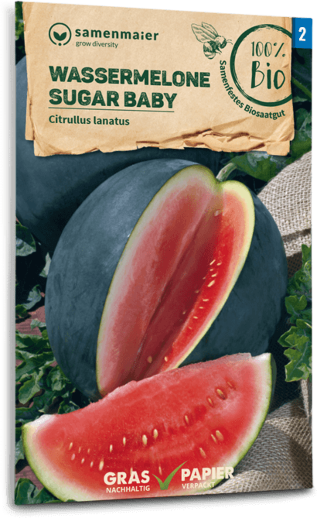 Bio Wassermelone "Sugar Baby" - Image 2